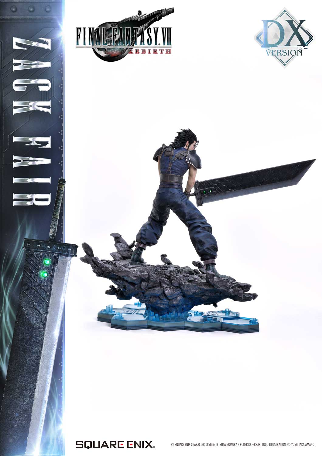 FINAL FANTASY VII REBIRTH  1/4 Scale Zack Fair Deluxe Version Statue By Prime1 Studios