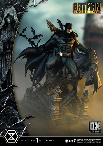 Batman Rebirth Edition (Black) DX Bonus Version Statue By Prime 1 Studio