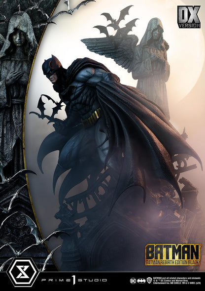 Batman Rebirth Edition (Black) DX Bonus Version Statue By Prime 1 Studio