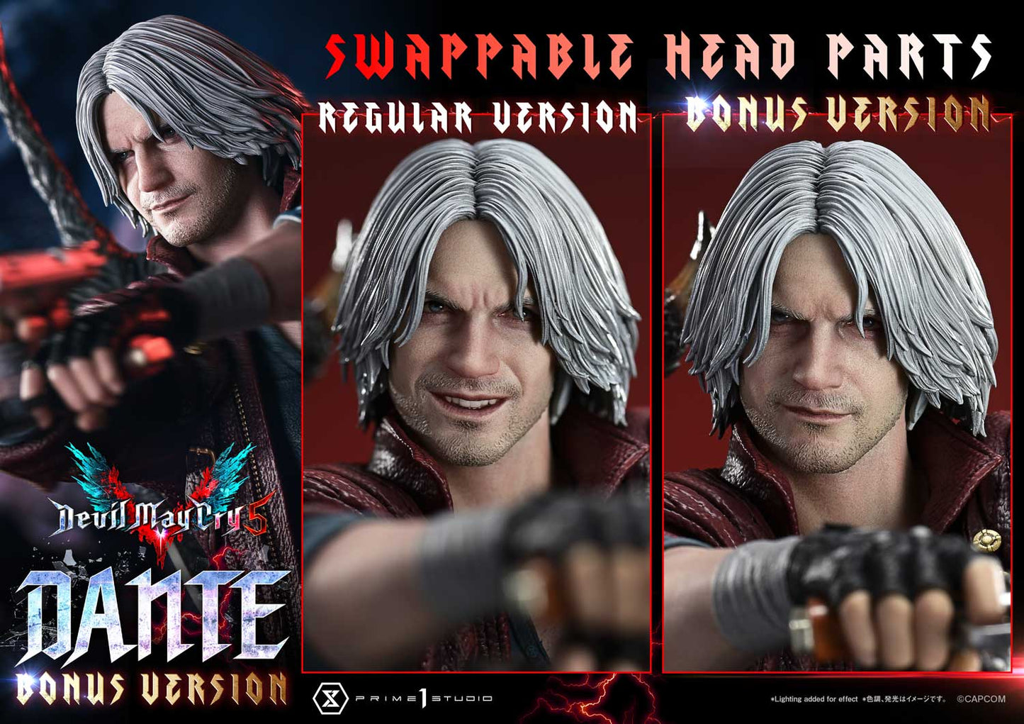 Devil May Cry 5 Dante Bonus Version Statue by Prime1 Studio