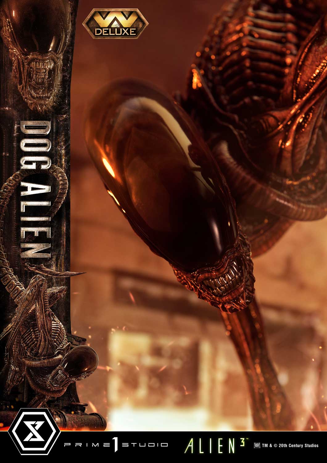 Prime 1 Studio Alien 3 (Film) Dog Alien DX Bonus Version Statue