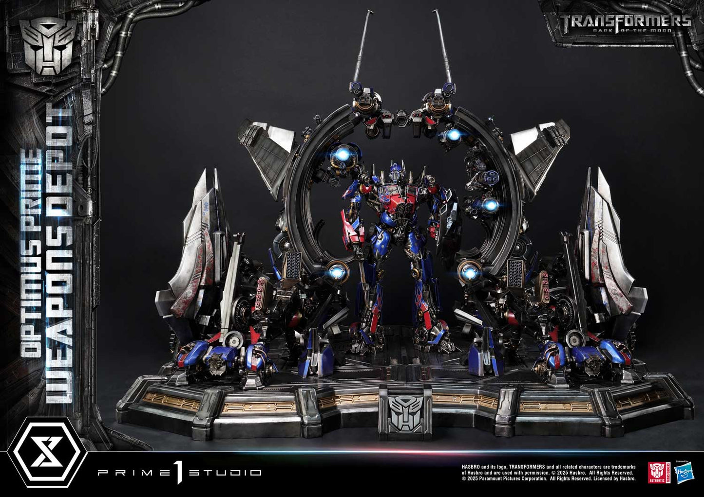 Transformers: DOTM Optimus Prime Weapons Depot (Bonus Version) by Prime 1 Studio