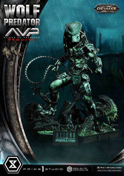 Wolf Predator (Aliens vs. Predator: Requiem) DX Bonus Version 1/3 Statue By Prime 1 Studio