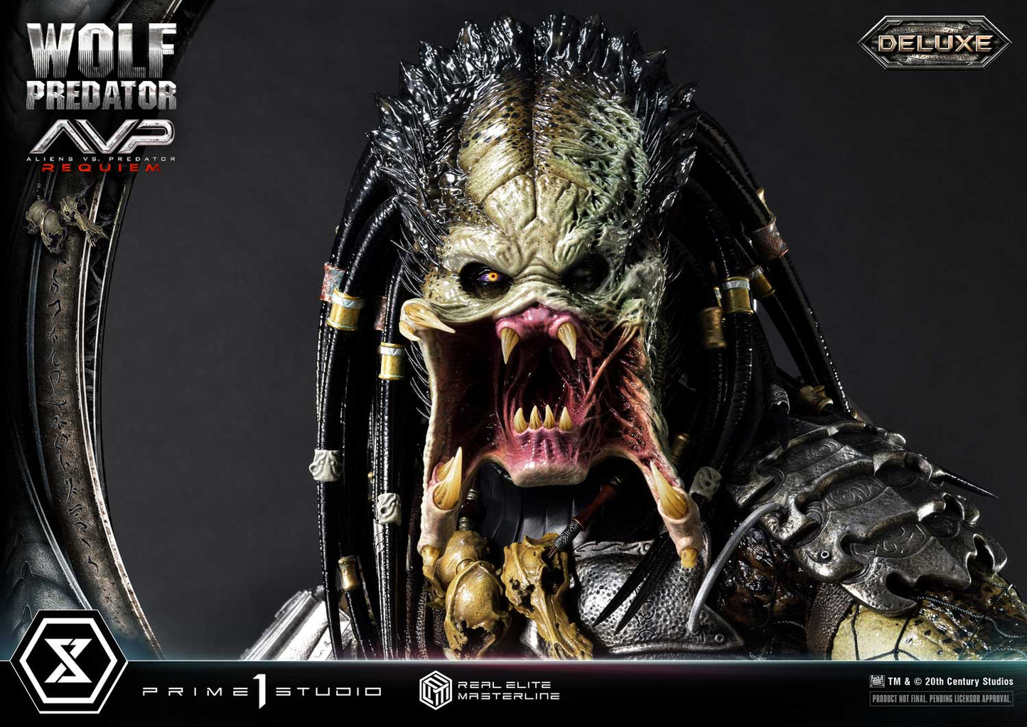Wolf Predator (Aliens vs. Predator: Requiem) DX Bonus Version 1/3 Statue By Prime 1 Studio