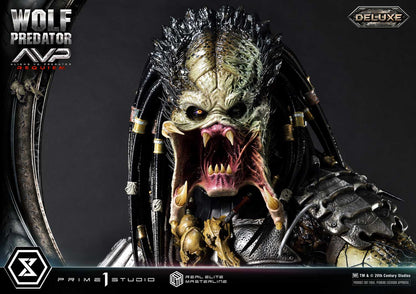 Wolf Predator (Aliens vs. Predator: Requiem) DX Bonus Version 1/3 Statue By Prime 1 Studio