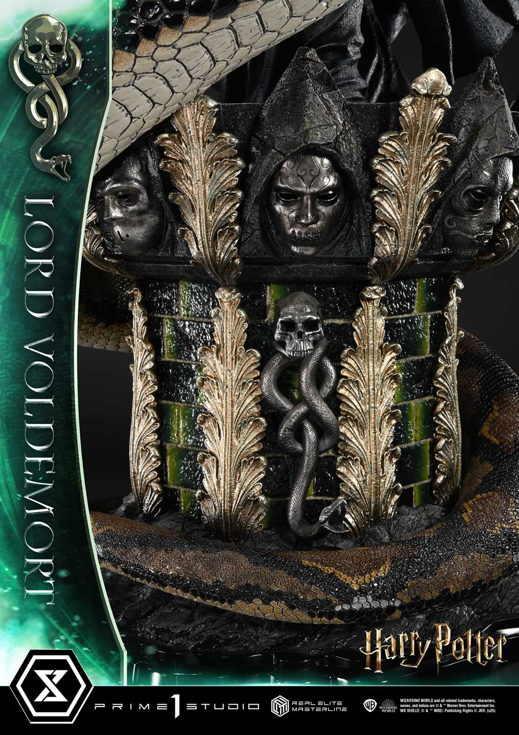 Lord Voldemort (Harry Potter Film) Bonus version 1/4 statue by Prime 1 Studios