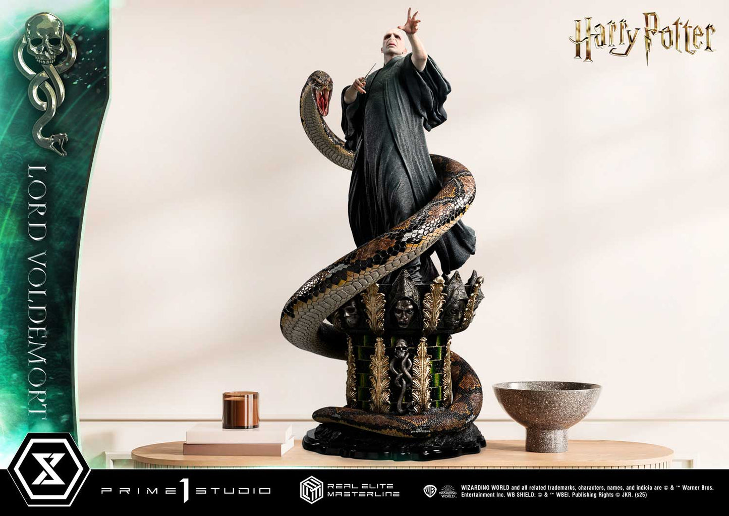 Lord Voldemort (Harry Potter Film) Bonus version 1/4 statue by Prime 1 Studios
