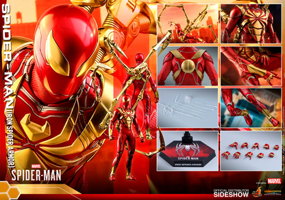 Spider-Man (Iron Spider Armor) Sixth Scale Figure by Hot Toys