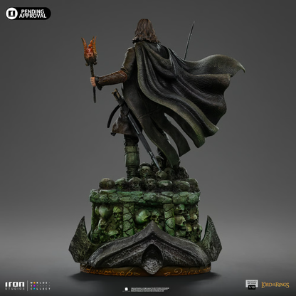 Aragorn Unleashed Statue by Iron Studios