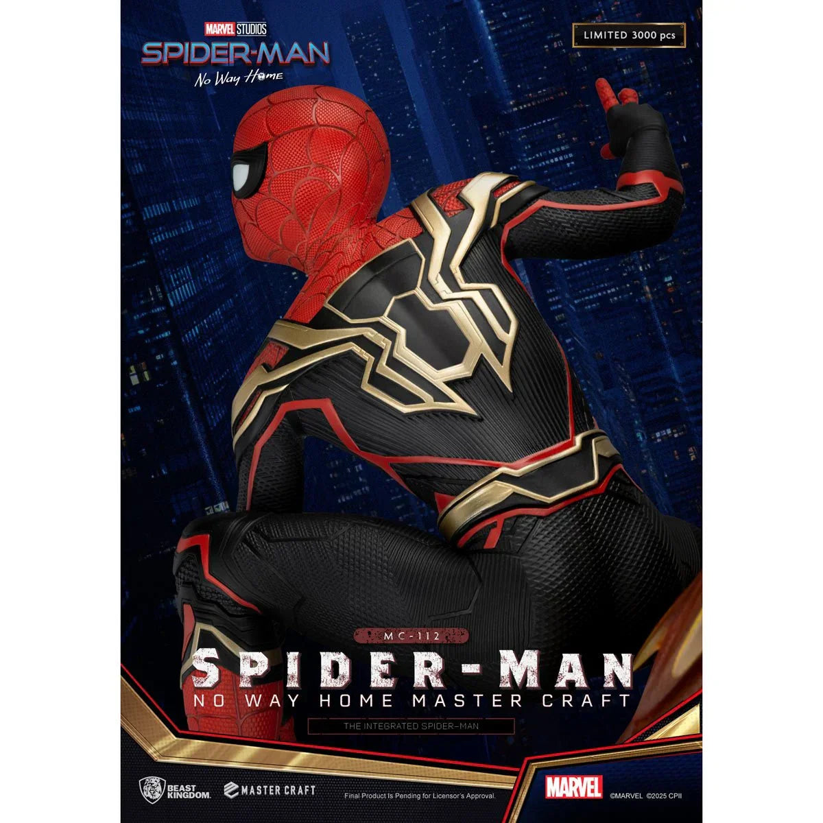 Spider-Man: No Way Home The Integrated Spider-Man MC-112 Master Craft Statue