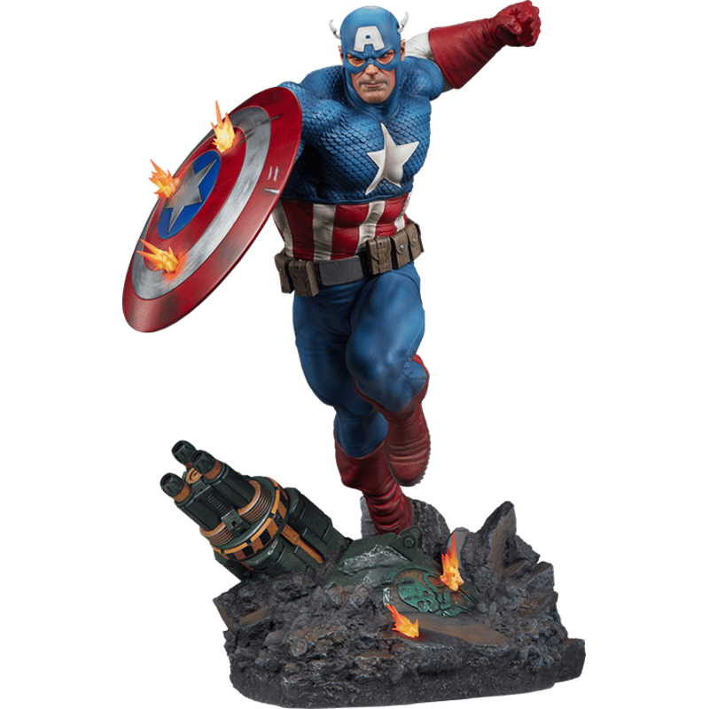Captain America Premium Format By Sideshow
