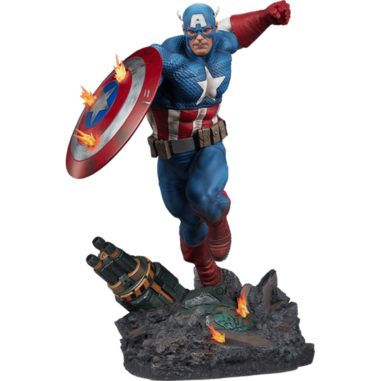 Captain America Premium Format By Sideshow