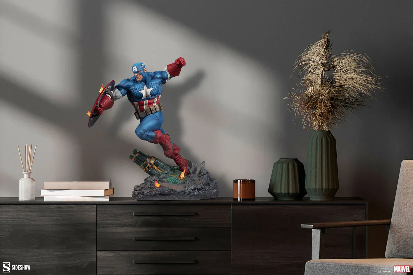 Captain America Premium Format By Sideshow