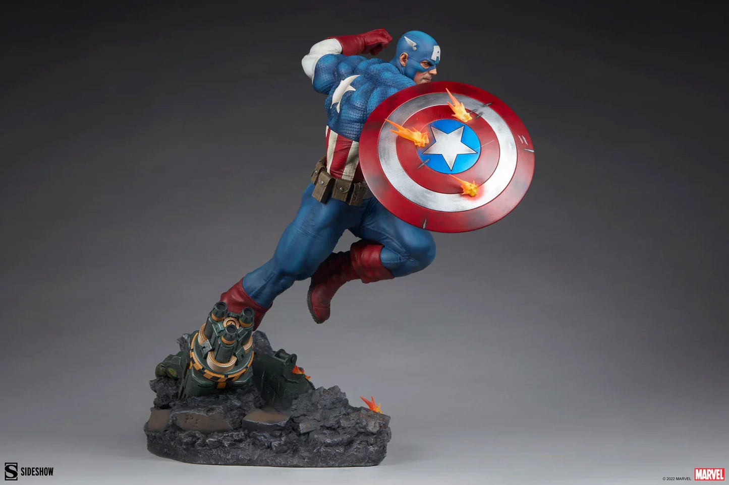 Captain America Premium Format By Sideshow