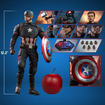 CAPTAIN AMERICA Sixth Scale Figure By Hot Toys
