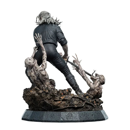 The Witcher Geralt The White Wolf Statue by Weta
