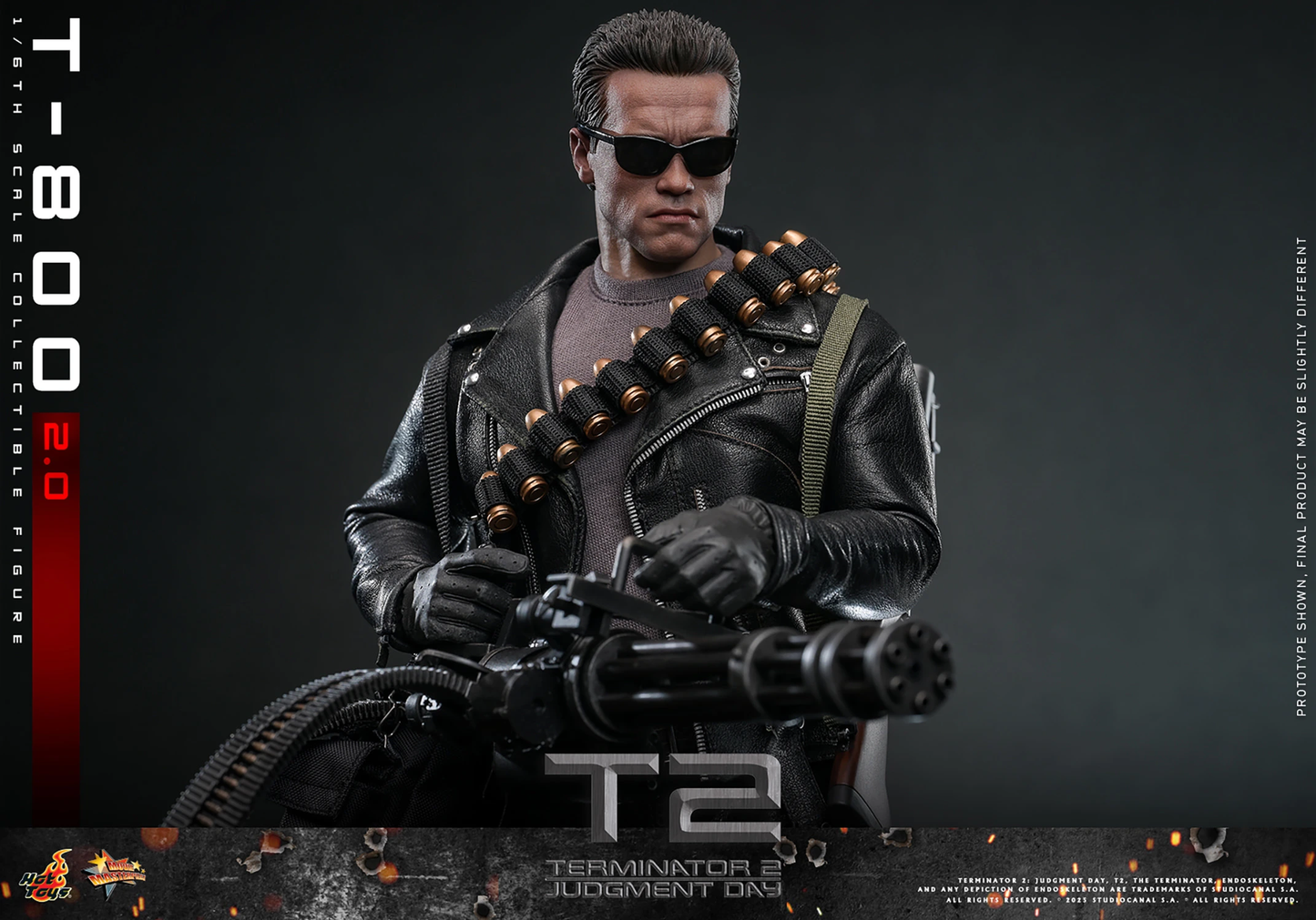T-800 (2.0) Sixth Scale Figure by Hot Toys