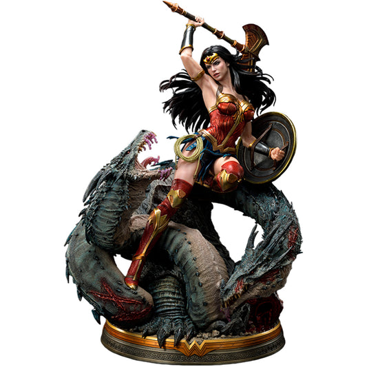 Wonder Woman Battles Hydra