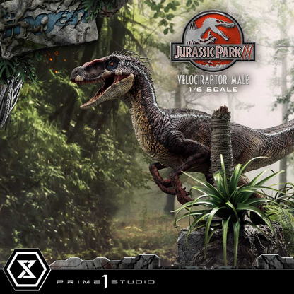 Jurassic Park III Velociraptor Male Bonus Version
