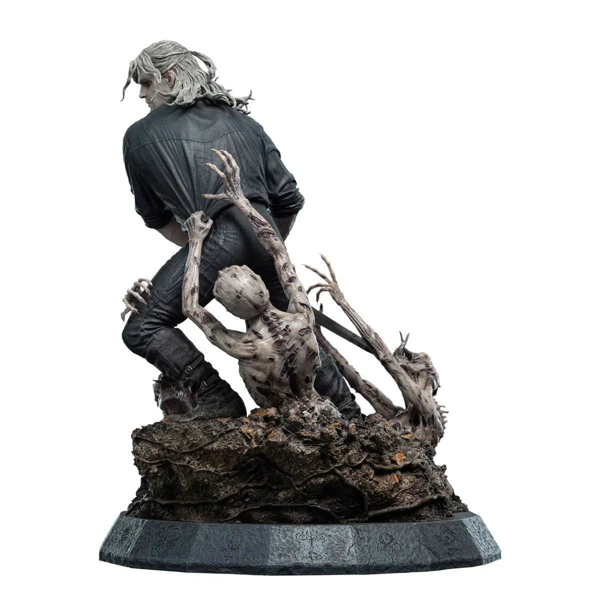 The Witcher Geralt The White Wolf Statue by Weta