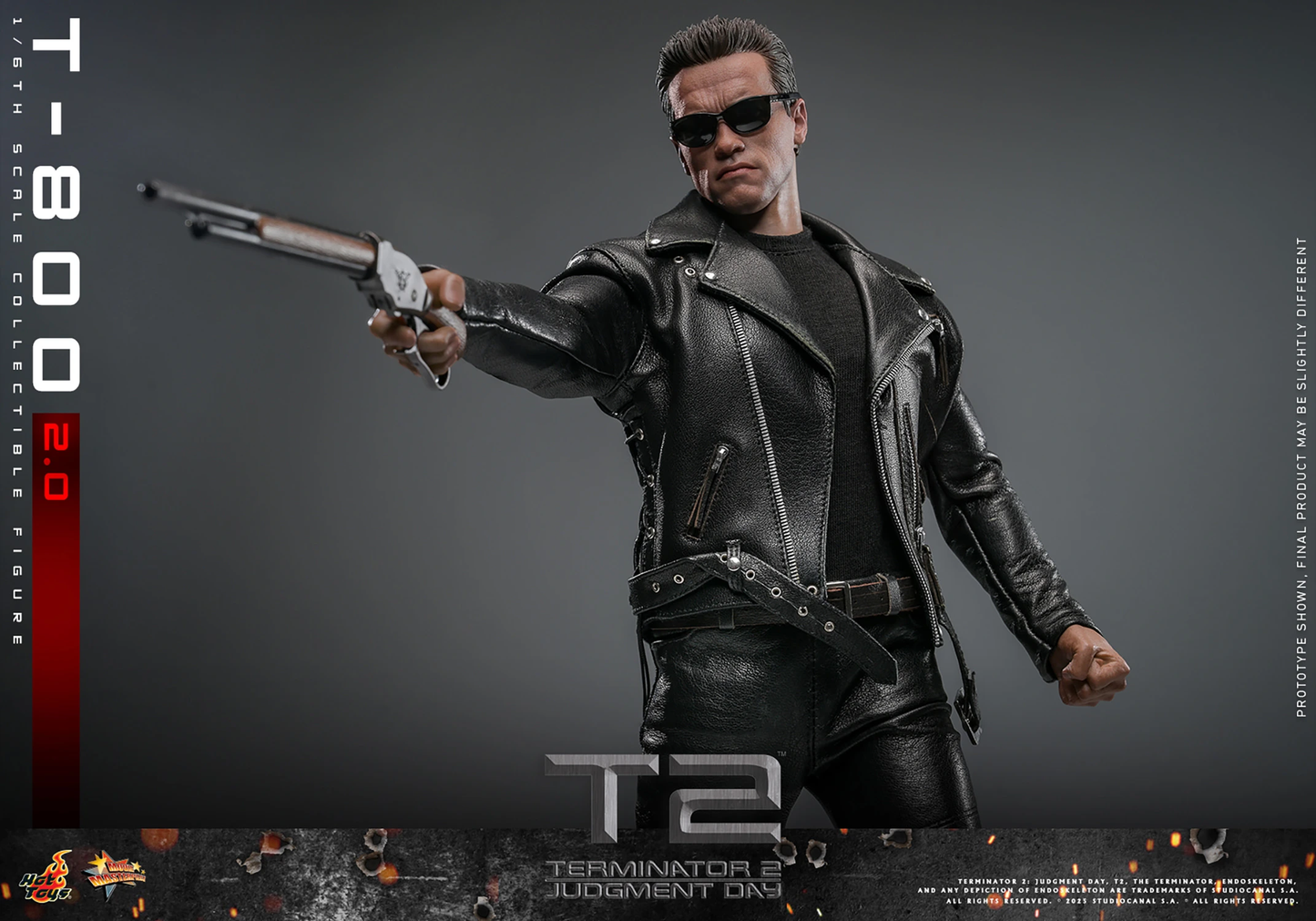 T-800 (2.0) Sixth Scale Figure by Hot Toys