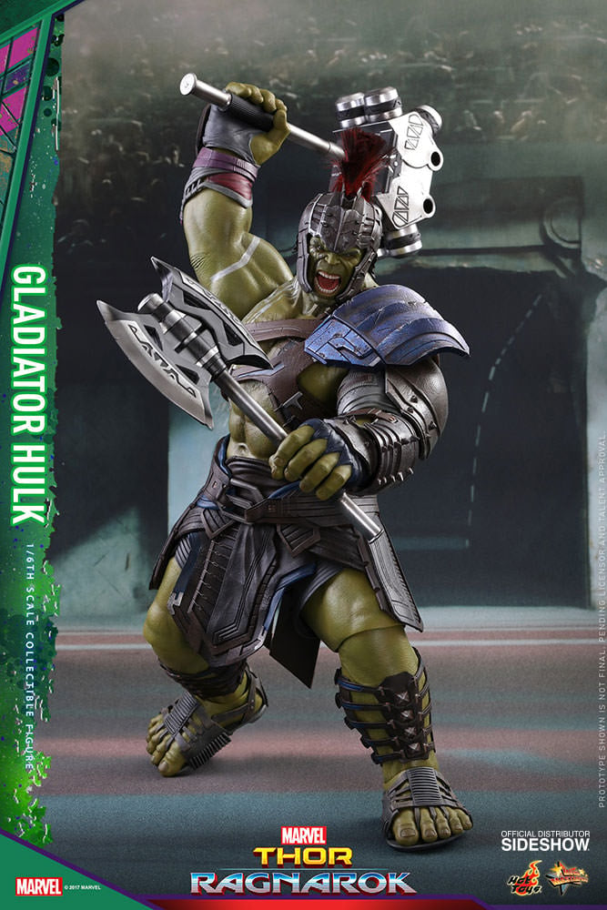 GLADIATOR HULK Sixth Scale Figure by Hot Toys