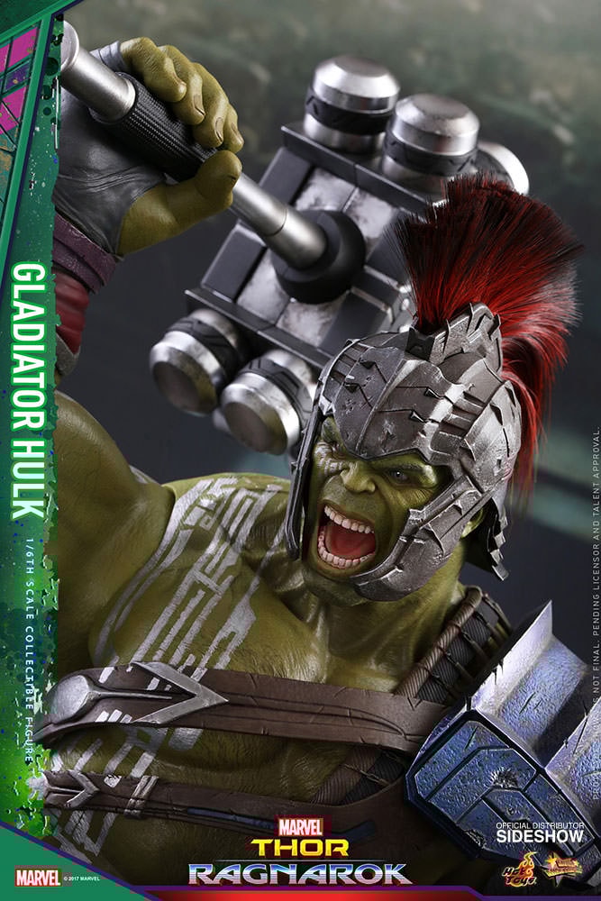 GLADIATOR HULK Sixth Scale Figure by Hot Toys