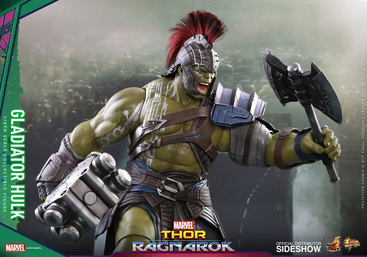 GLADIATOR HULK Sixth Scale Figure by Hot Toys
