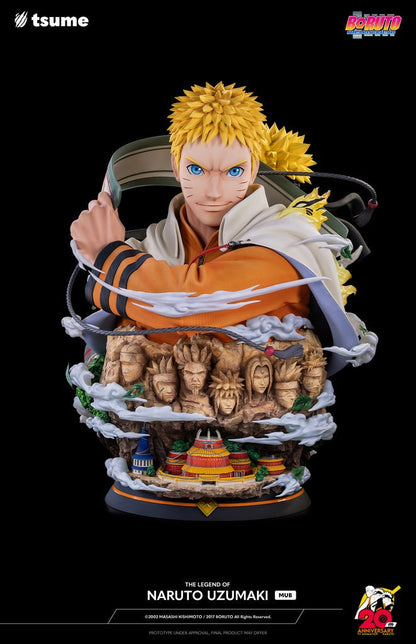 The Legend of Naruto Uzumaki Bust BY Tsume