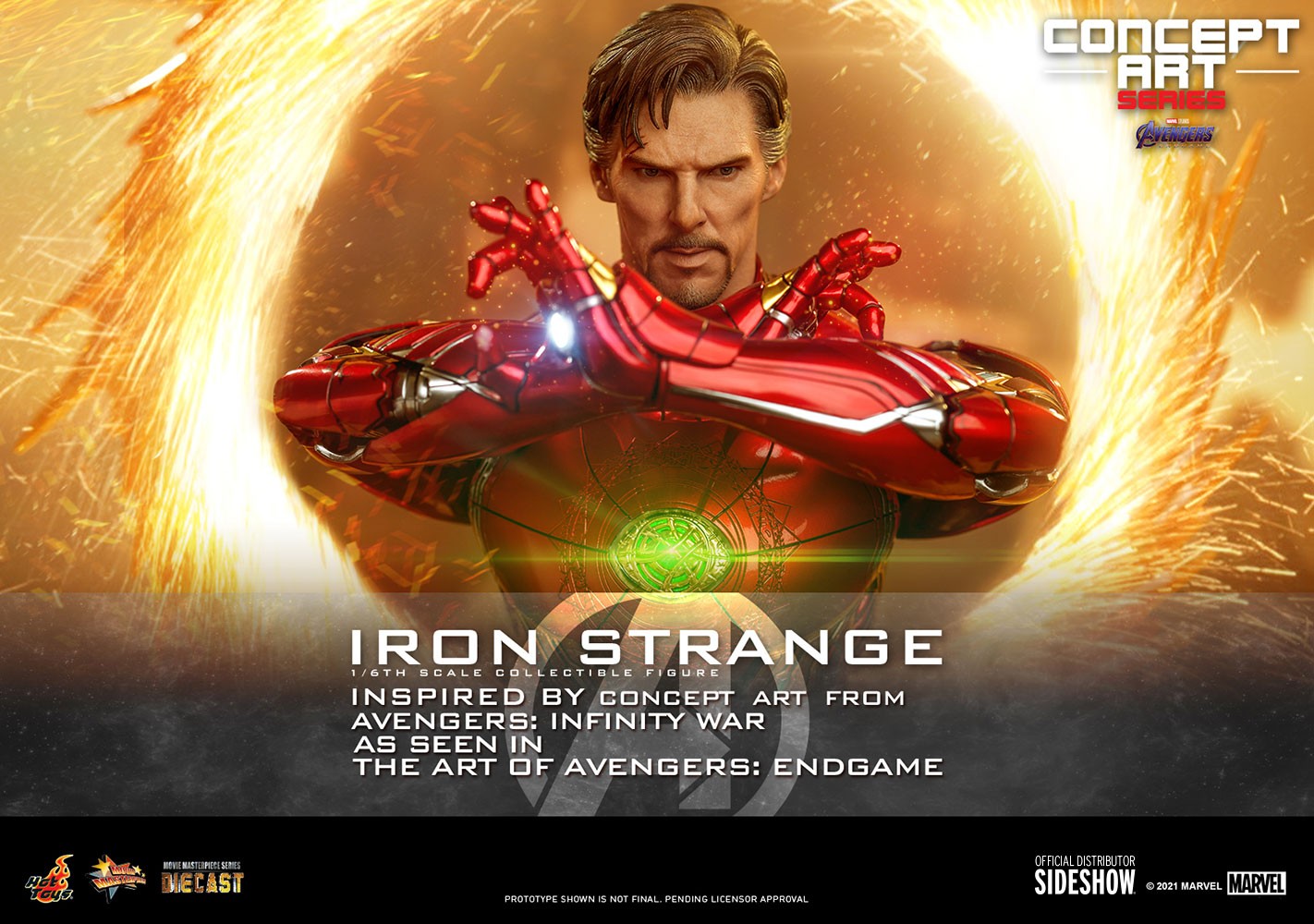 Avengers Endgame: Iron Strange Concept Art 1/6 figure by Hot Toys
