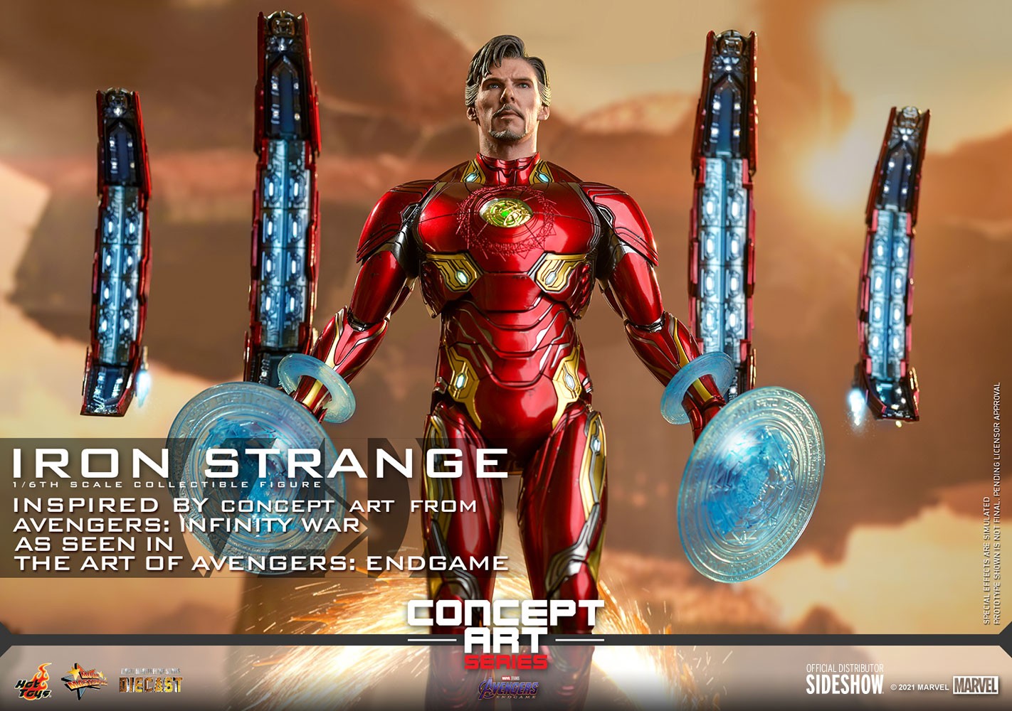 Avengers Endgame: Iron Strange Concept Art 1/6 figure by Hot Toys