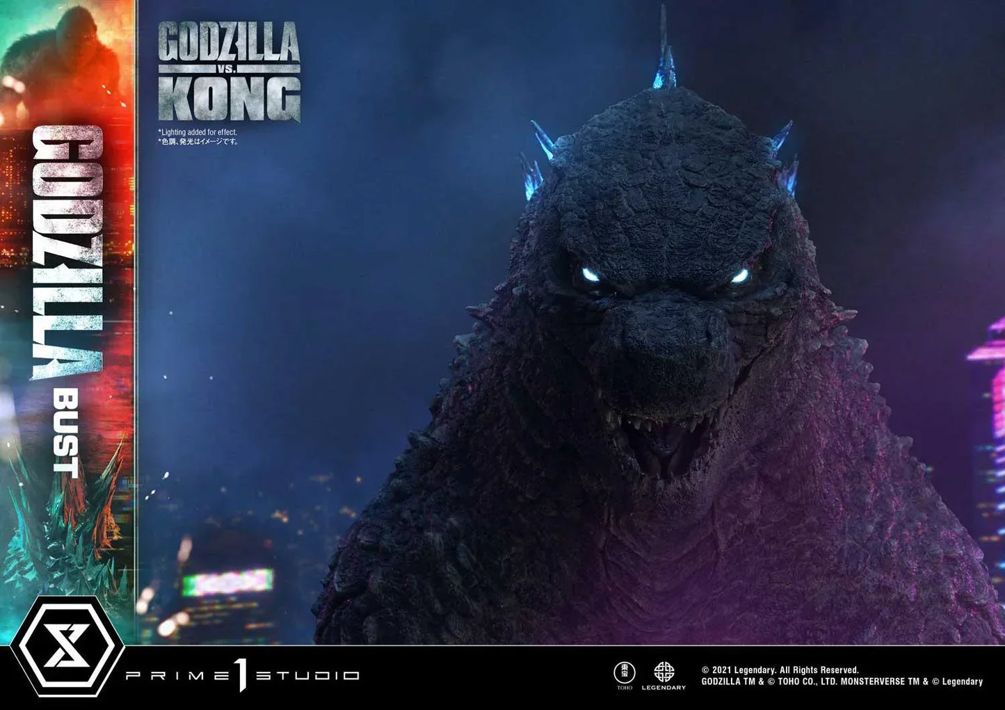 Godzilla Bust by Prime 1 Studio