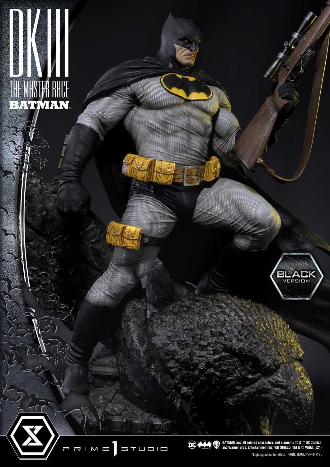 Batman Dark Knight III The Master Race (Black ver.) 1:3 statue by Prime 1 Studio