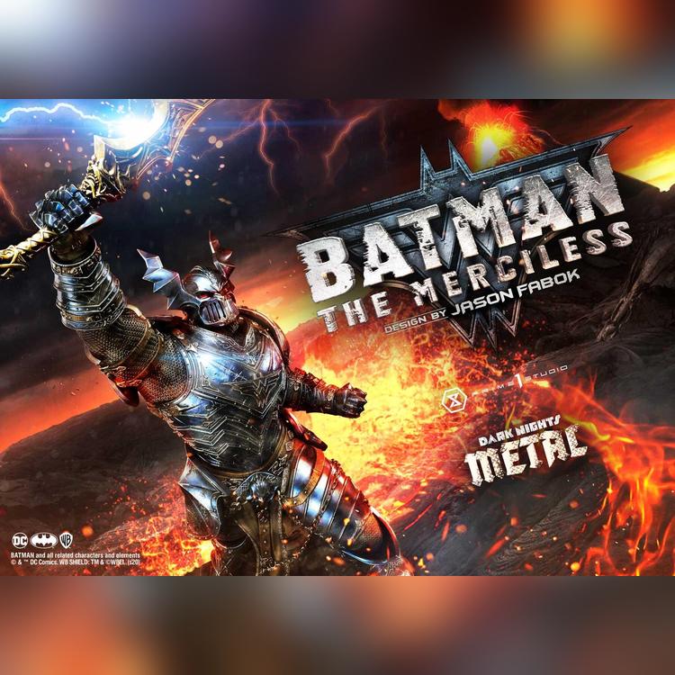 The Merciless Dark Knights Metal Statue By Prime 1 Studio