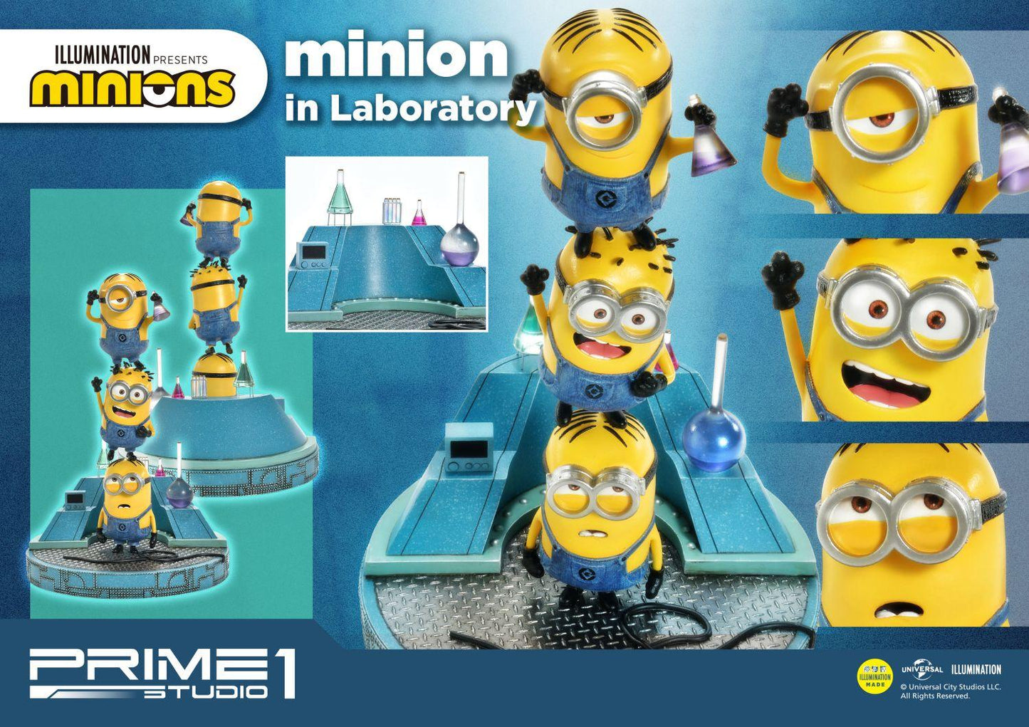 Minions Laboratory Diorama by Prime 1 Studio