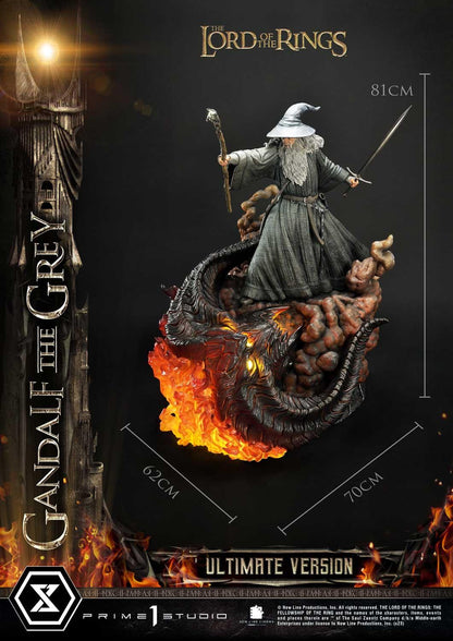 The Lord of the Rings - Gandalf The Grey Ultimate Version 1/4 Statue By Prime 1 Studio