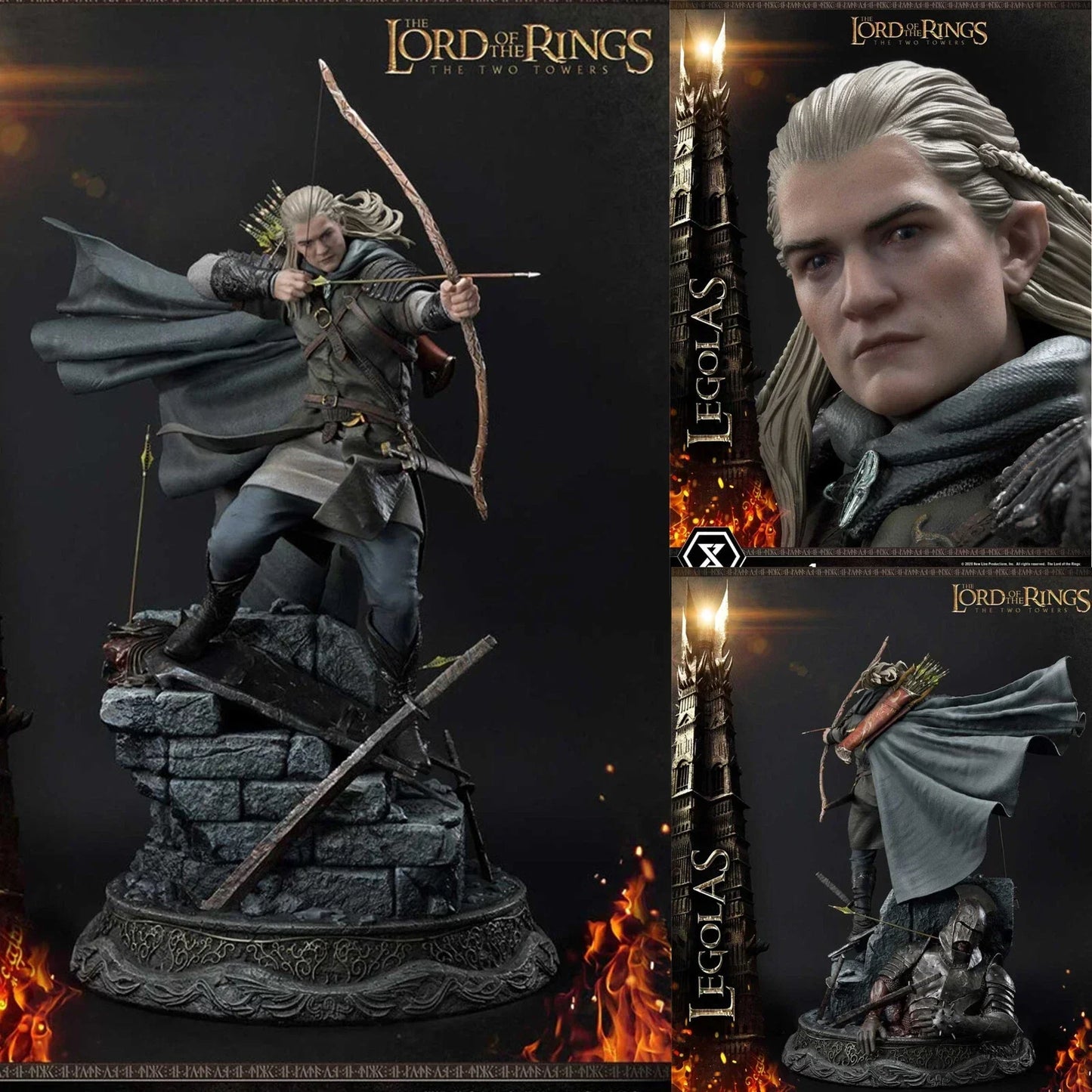 The Lord of the Rings: The Two Towers (Film) Legolas Statue by Prime1 Studios