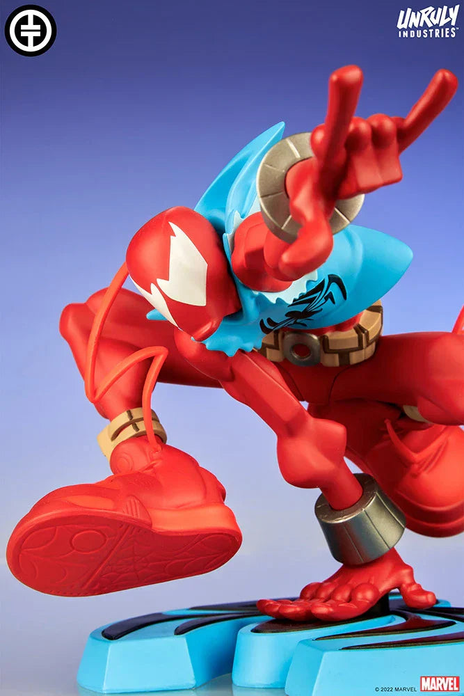 SCARLET SPIDER Designer Collectible Statue by Unruly Industries