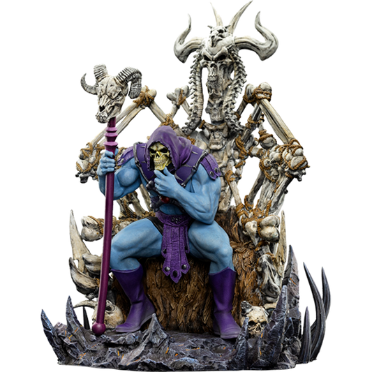 Skeletor On Throne By Iron Studios