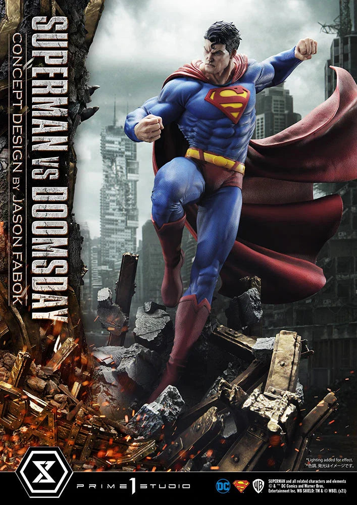 SUPERMAN VS DOOMSDAY Statue by Prime 1 Studio