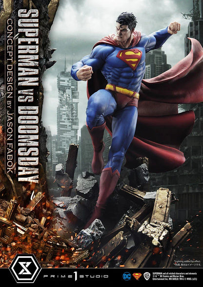 SUPERMAN VS DOOMSDAY Statue by Prime 1 Studio