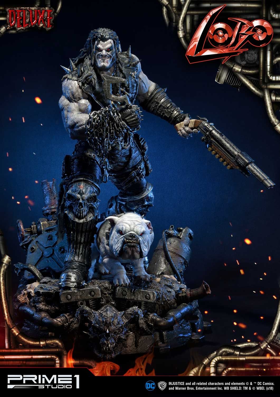 Prime 1 Studio Lobo Deluxe Bonus version from Injustice: Gods Among Us.