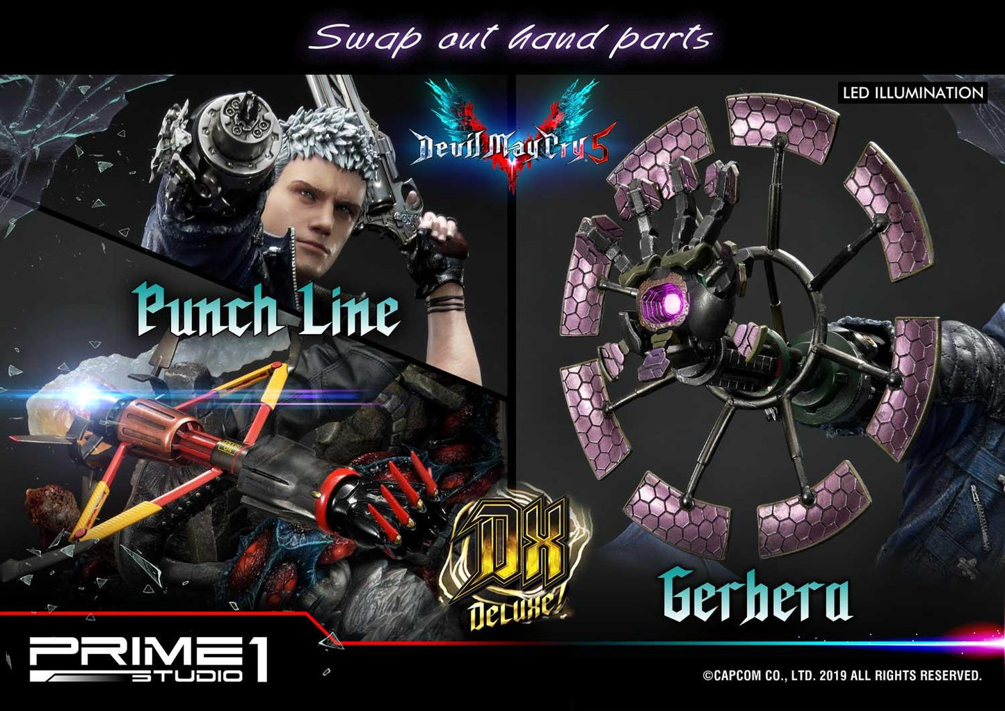 Devil May Cry V Nero Deluxe Version Statue by Prime1 Studios