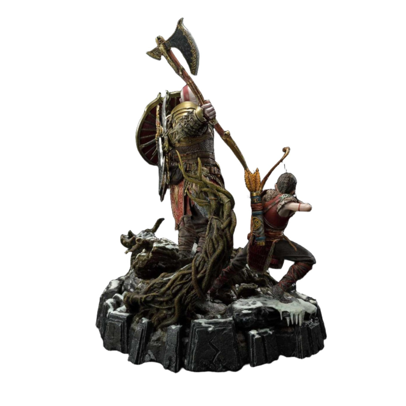 God of War 1/4 Kratos & Atreus The Valkyrie Armor Set by Prime 1 Studios