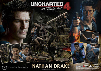 Uncharted 4: A Thief's End Nathan Drake DX Statue by Prime 1 Studio