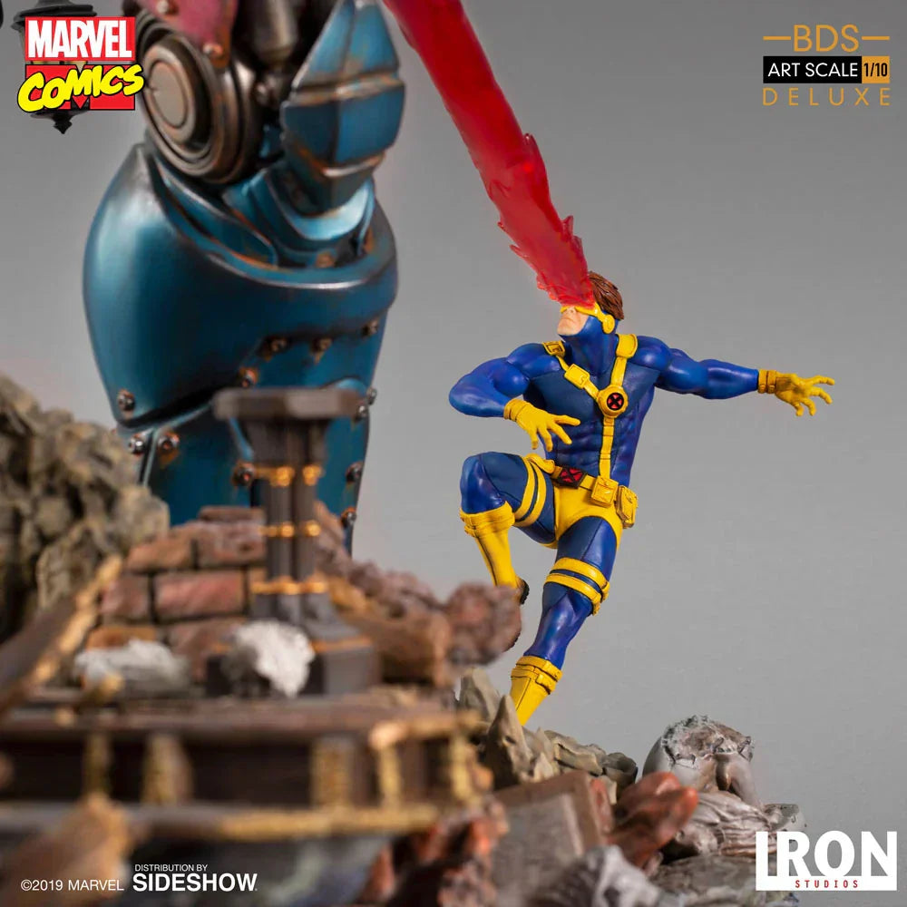 X-Men Vs Sentinel 1 (Deluxe) 1:10 Scale Statue By Iron Studios