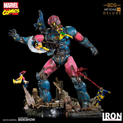 X-Men Vs Sentinel 1 (Deluxe) 1:10 Scale Statue By Iron Studios