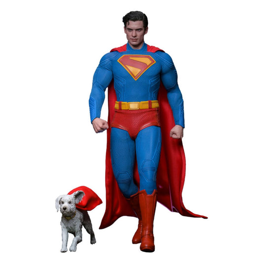 Superman (2025) & Krypto Sixth Scale Figure Set By Hot Toys